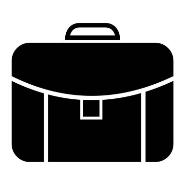 evrak çantası ikonu vektör illüstrasyonu