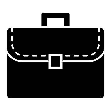 evrak çantası ikonu vektör illüstrasyonu