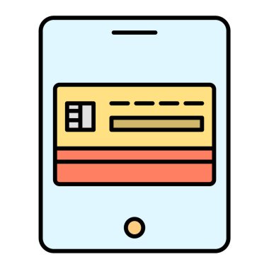 Kredi kartıyla. Basit tasarım