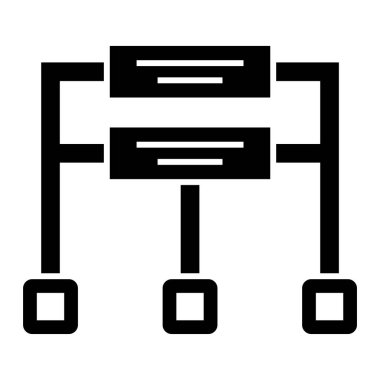 ağ paylaşımı. Basit resimleme