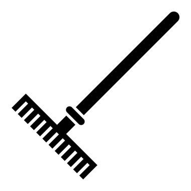 Tırmık. Web simgesi basit illüstrasyon