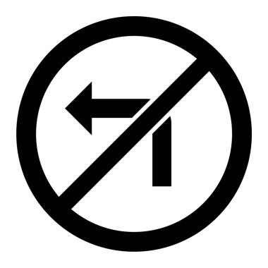 Park yeri simgesi yok. vektör illüstrasyonu