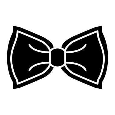 Papyon ikonu. Web için kurdele vektör simgelerinin özet çizimi