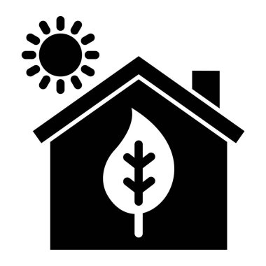 ev simgesi vektör illüstrasyonu