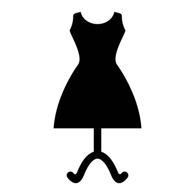 Elbise. Web simgesi basit illüstrasyon