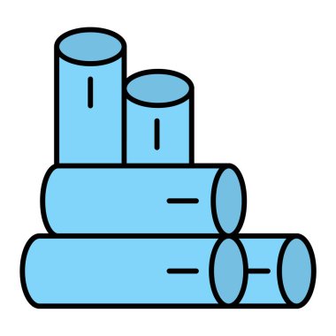 Petrol varili simgesinin vektör çizimi