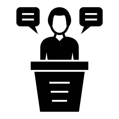 Müşteri desteği ikon vektör illüstrasyonu