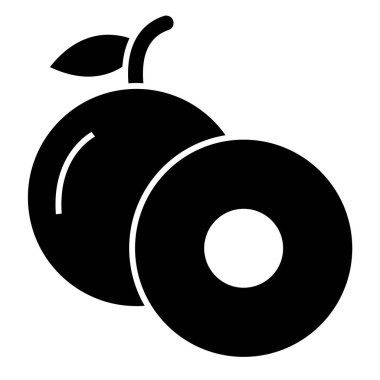 Meyve. Web simgesi basit illüstrasyon