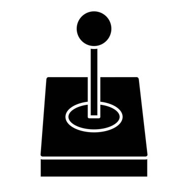 joystick simgesi vektör illüstrasyonu