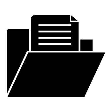 Dosya. Web simgesi basit illüstrasyon