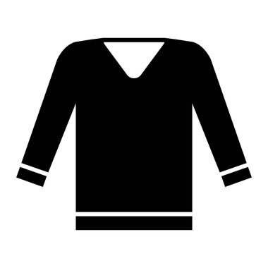 Kıyafetler. Web simgesi basit illüstrasyon