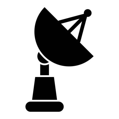 Uydu anteni. Web simgesi