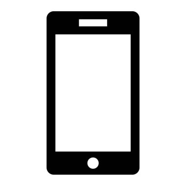 Akıllı telefon. Web simgesi basit tasarım