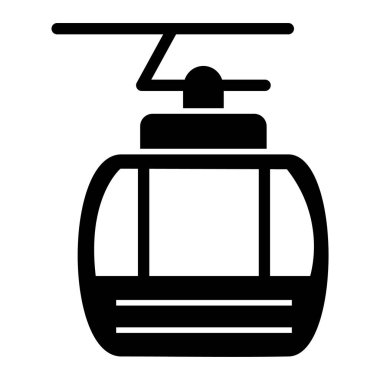 araba kaldırma simgesi vektör illüstrasyonu