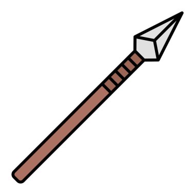 Çizgi film kılıcının vektör çizimi