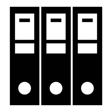 Ofis dizinleri simgesi. vektör illüstrasyonu