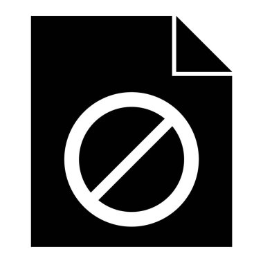 Dosya. Web simgesi basit illüstrasyon