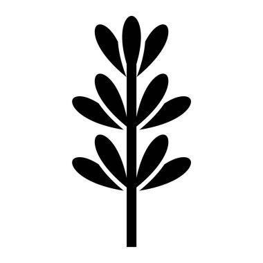 bitki simgesi vektör illüstrasyonu