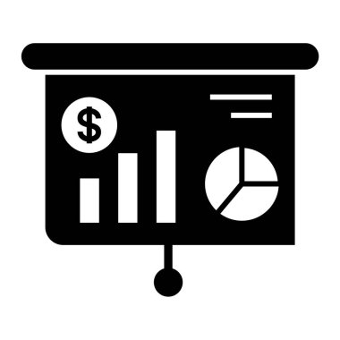 iş büyümesi grafik vektör illüstrasyonu
