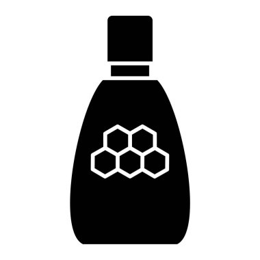 şişe simgesi vektör illüstrasyonu