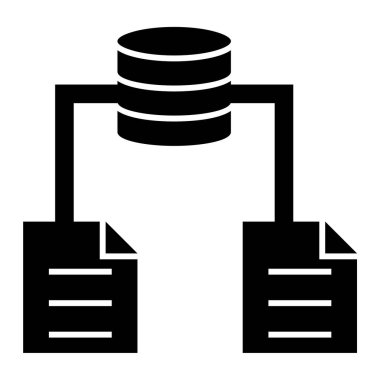Dosya. Web simgesi basit illüstrasyon