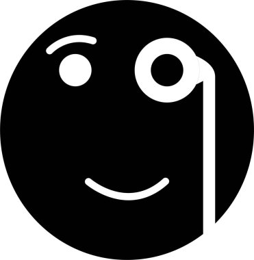 yüz simgesi, vektör illüstrasyonu