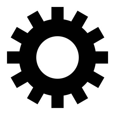 Teçhizat Web simgesi basit illüstrasyon 