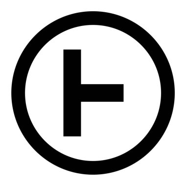 Hastanenin basit bir simgesi