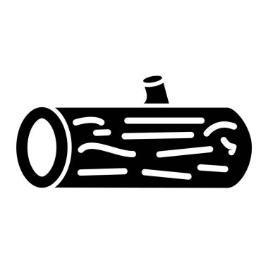 Tahta ikonu. Ağ için ahşap varil vektör simgelerinin özet çizimi