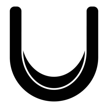 Tek bir simgenin vektör illüstrasyonu