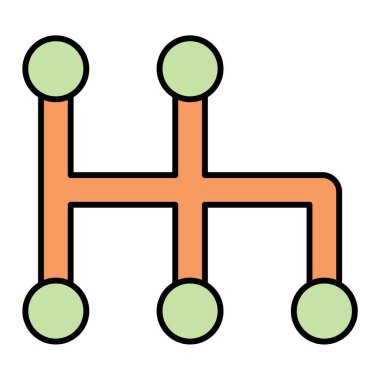 seo modern simgesinin vektör illüstrasyonu