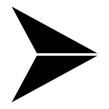 Uçak. Web simgesi basit illüstrasyon