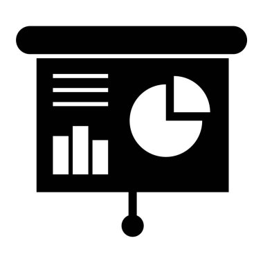 iş grafiği vektör illüstrasyonu