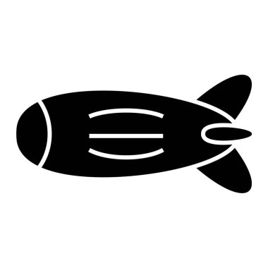balık simgesi vektör illüstrasyonu