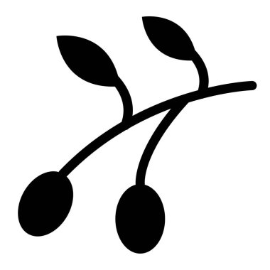 Zeytin ağacı. Basit tasarım