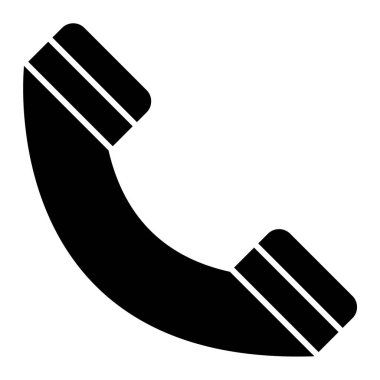 Telefon simgesi vektör illüstrasyonu