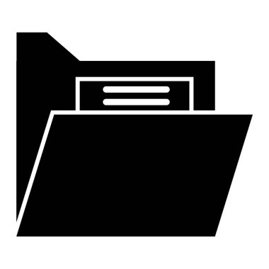 Dosya. Web simgesi basit illüstrasyon