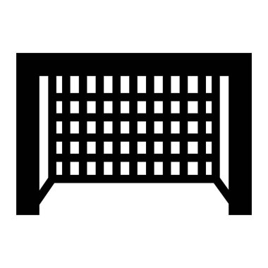 Tenis kortu ikonu. Web tasarımı için beysbol raket vektör simgelerinin basit çizimi