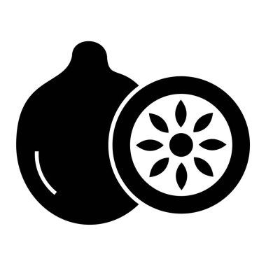 Meyve. Web simgesi basit tasarım