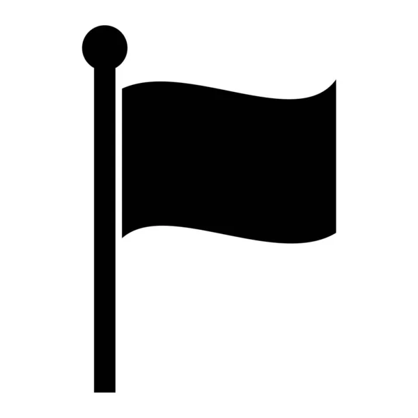 旗のアイコン ウェブデザイン — ストックベクタ