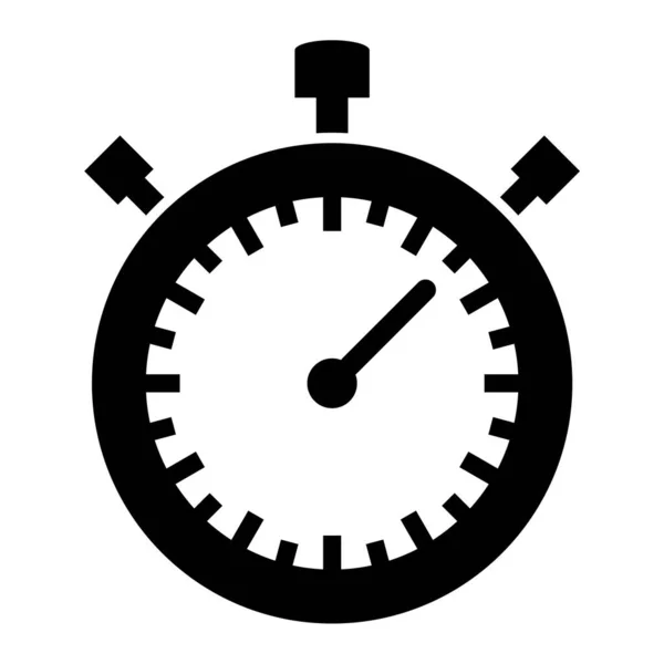 Εικονίδιο Χρονόμετρο Απλή Απεικόνιση Των Διανυσματικών Εικονιδίων Χρονόμετρου Για Διαδίκτυο — Διανυσματικό Αρχείο