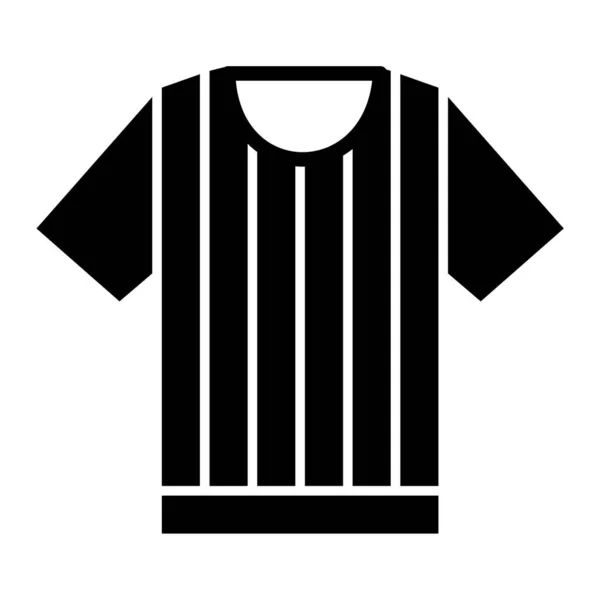 Icono Camisa Ilustración Simple Ropa Símbolo Vectorial Para Web — Vector de stock