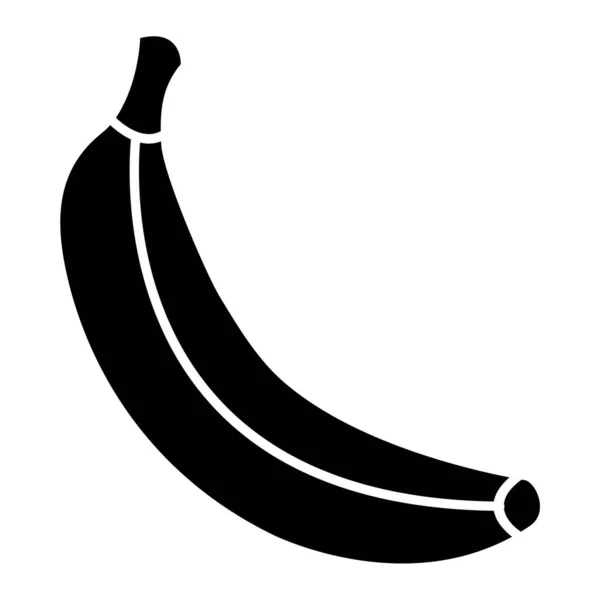 Vektorová Ilustrace Ikon Banánů — Stockový vektor