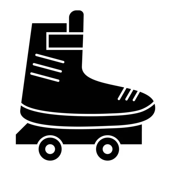 Roller Skate Icon Outline Illustration Skates Vector Icons Web — Vector de stock
