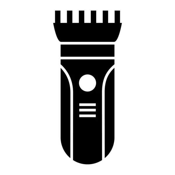 Electric Shaver Icon Simple Illustration Shaving Brush Vector Icons Web — Vetor de Stock
