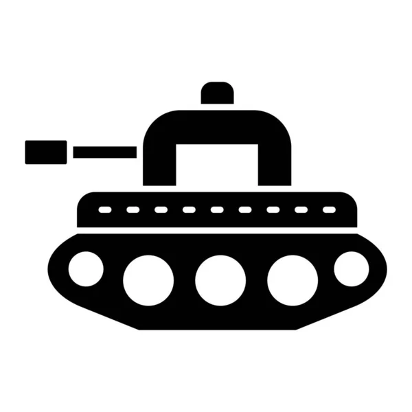 Military Tank Vector Illustration — Stock Vector