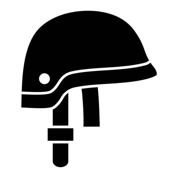 Helmet Icon Simple Illustration Military Equipment Vector Icons Web — Image vectorielle