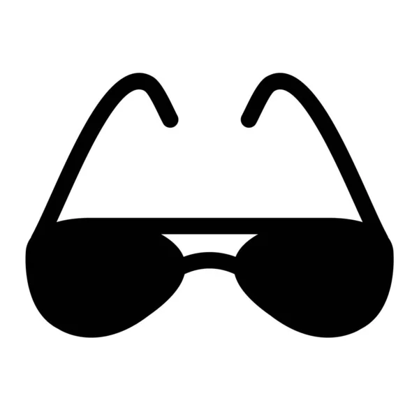 Gafas Sol Icono Web Ilustración Simple — Vector de stock