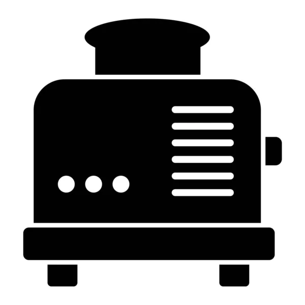 Toaster Web Icon Simple Design — Stock Vector