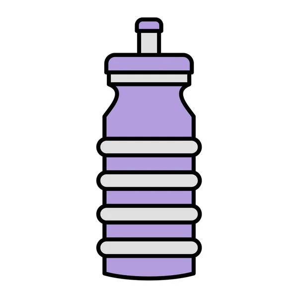 Bottle Water Icon Outline Illustration Protein Drink Vector Icons Web — Stock Vector